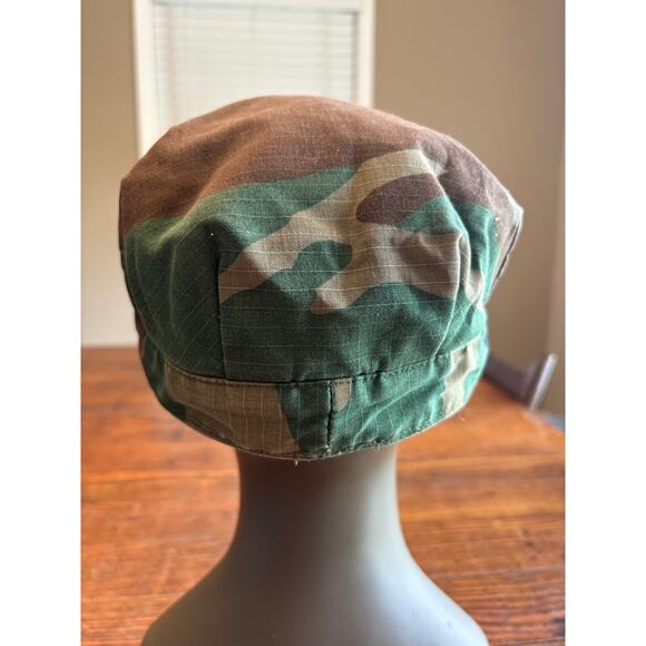 Woodland Military Hat Cap Utility Camouflage Green SIZE LARGE - Picture 4 of 7